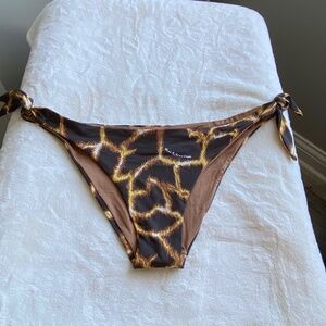 New! Miss Bikini animal giraffe print bikini bottom 14940